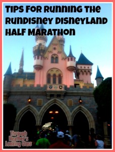 Disneyland half marathon tips