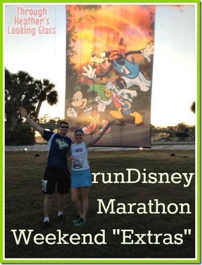 runDisney marathon extras