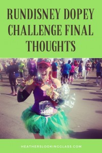 final thoughts on the rundisney dopey challenge