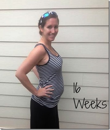 16weeks bump
