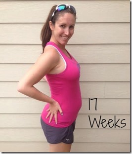 17weeks bump 17weeks bump