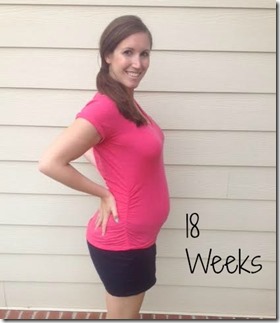 18weeks bump