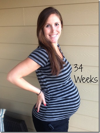 Pregnancy Update: Week 34