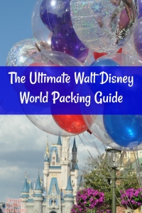 Packing for a Disney World trip