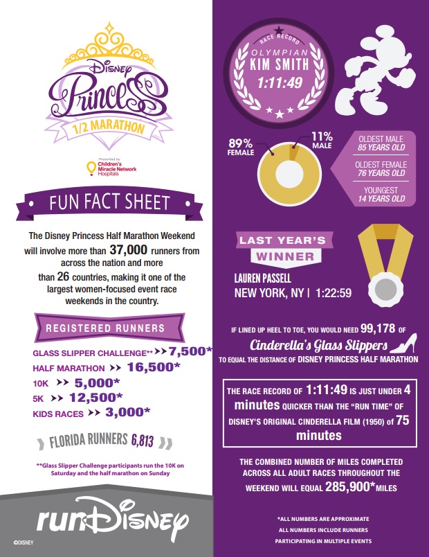 princess infographic