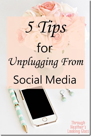 tips for unplugging