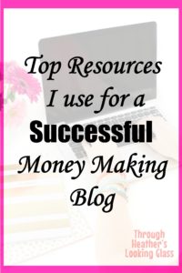 Top resources I use for a successful money making blog. Click now to see the best tips and tools to help you make money blogging while you work from home.