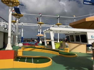 Fitness on the carnival vista