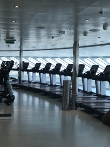 Fitness on the carnival vista