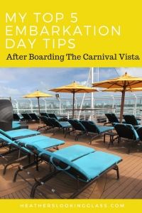 5 things to do after you Board the Carnival Vista