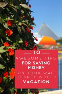 Save Money in Walt Disney World