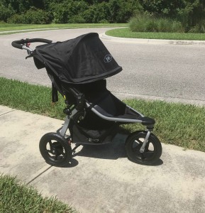 stroller running