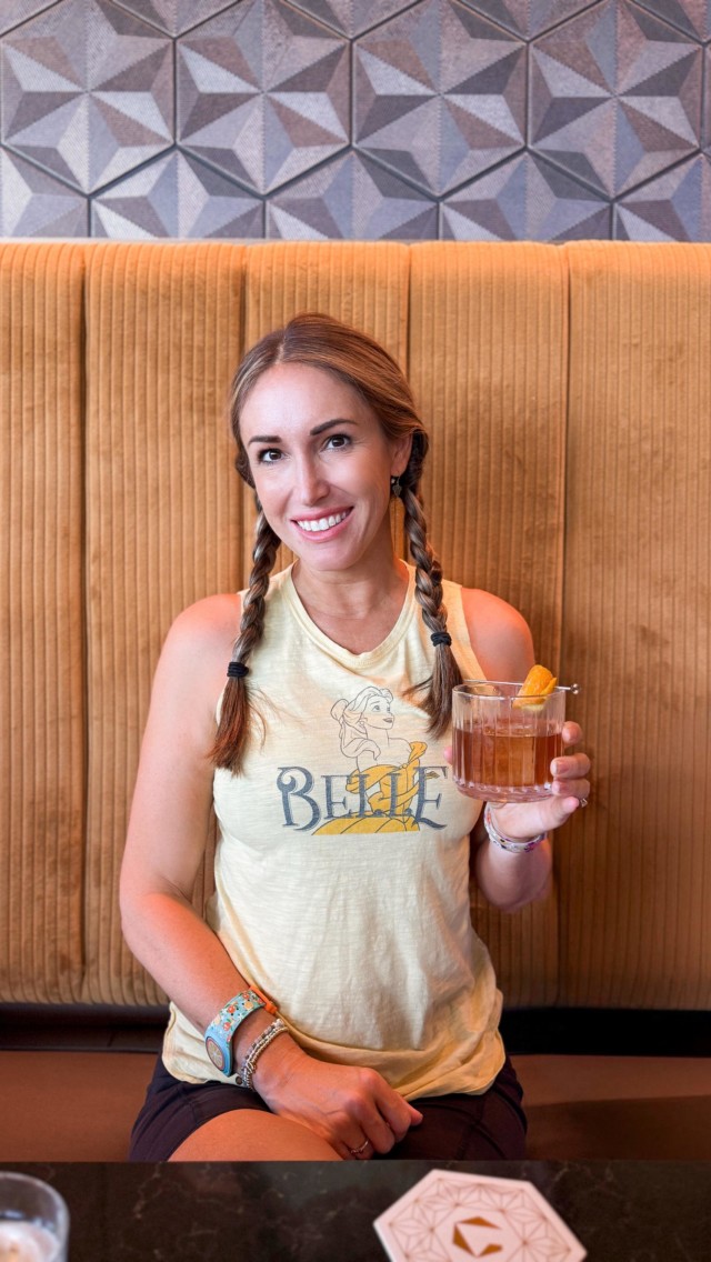 Recently, I had the opportunity to enjoy EPCOT’s new adults only bar, Geo-82. ✨ 

It’s beautiful, sophisticated, and very nostalgic. The attention to detail is astounding! 

You can even purchase a fireworks package and sip and dine while watching the show with the music piped in and lights dimmed.

My fave? The brown butter old fashioned, complete with spaceship earth stamped ice cube. 🧊 🥃 

Reservations can be made 60 days in advance on the Walt Disney World app, and walk-ins are not accepted at this time. 

I will admit it’s pricey, so something I would save for a special occasion! Very cool experience though and would 10/10 go again! 

#epcot #geo82 #epcotdining #epcotfood #disneyrestaurants